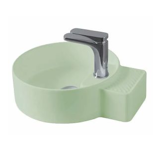 Раковина ArtCeram Cartesio CAL004 35 00 зеленая 44 см